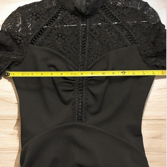 ASOS High Neck Lace Dress | SIZE 4 - Picture 6 of 6